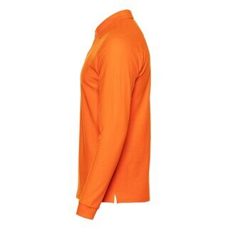 Рубашка Поло с длинным рукаовом Stan Premier оранжевая