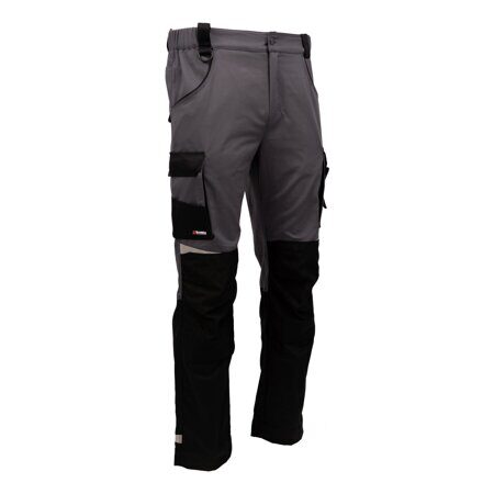 Брюки Brodeks KS302 C графит серые с черным