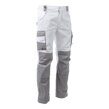 Брюки Brodeks KS302 белые с серым