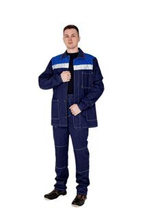 Костюм Техник (куртка+брюки) темно-синий