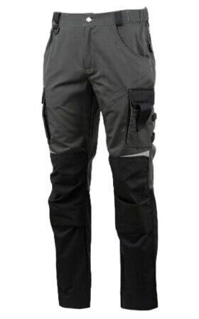 Брюки Brodeks KS302 C графит серые с черным